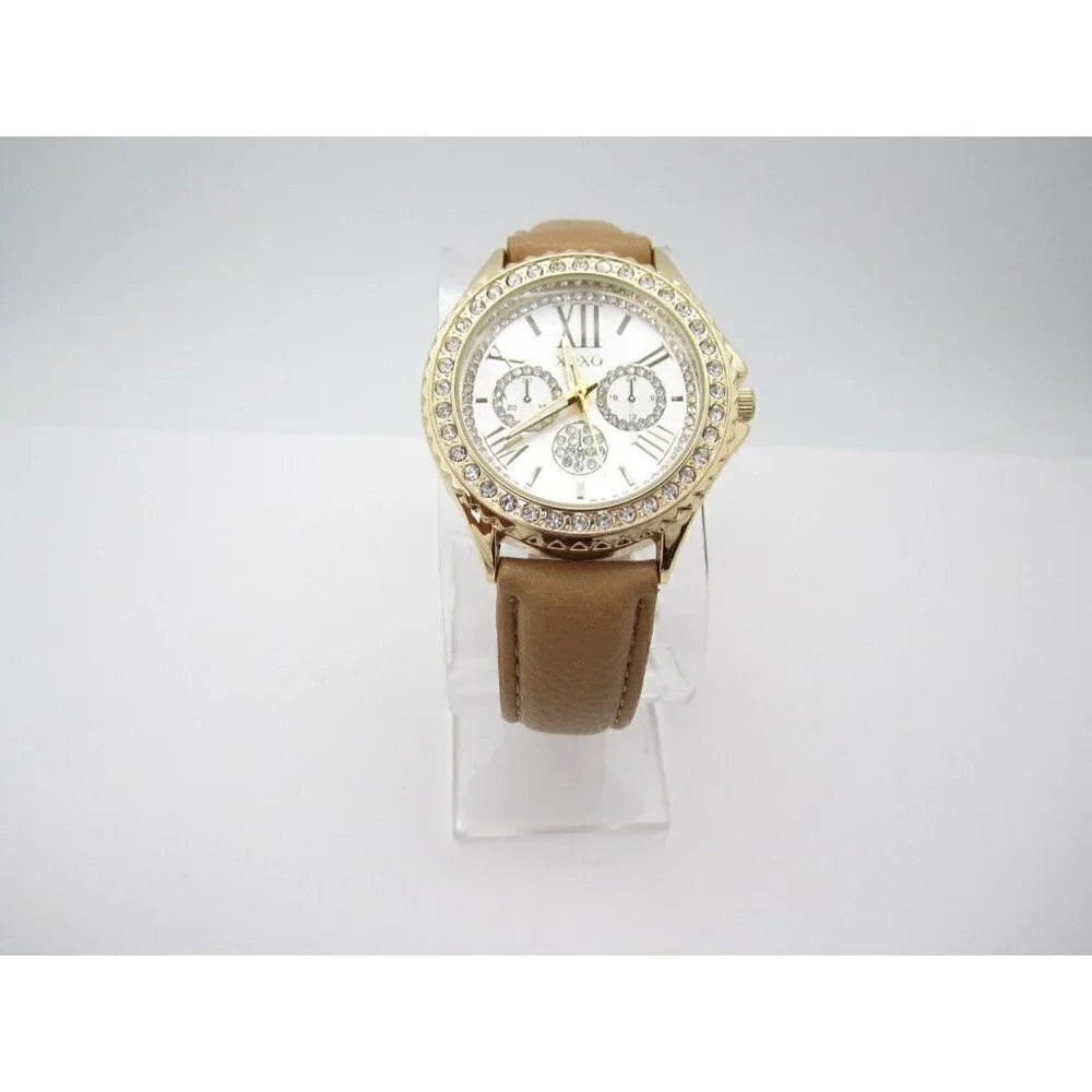 Women's XOXO Quartz WR Analog 43mm Dial Causal Round‎ Watch (F231)